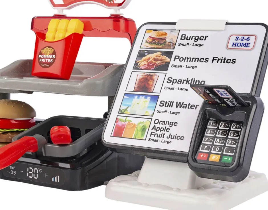 Børn 37658 Legemad & Køkkener>3-2-6 BURGERBARmLYD-TBH