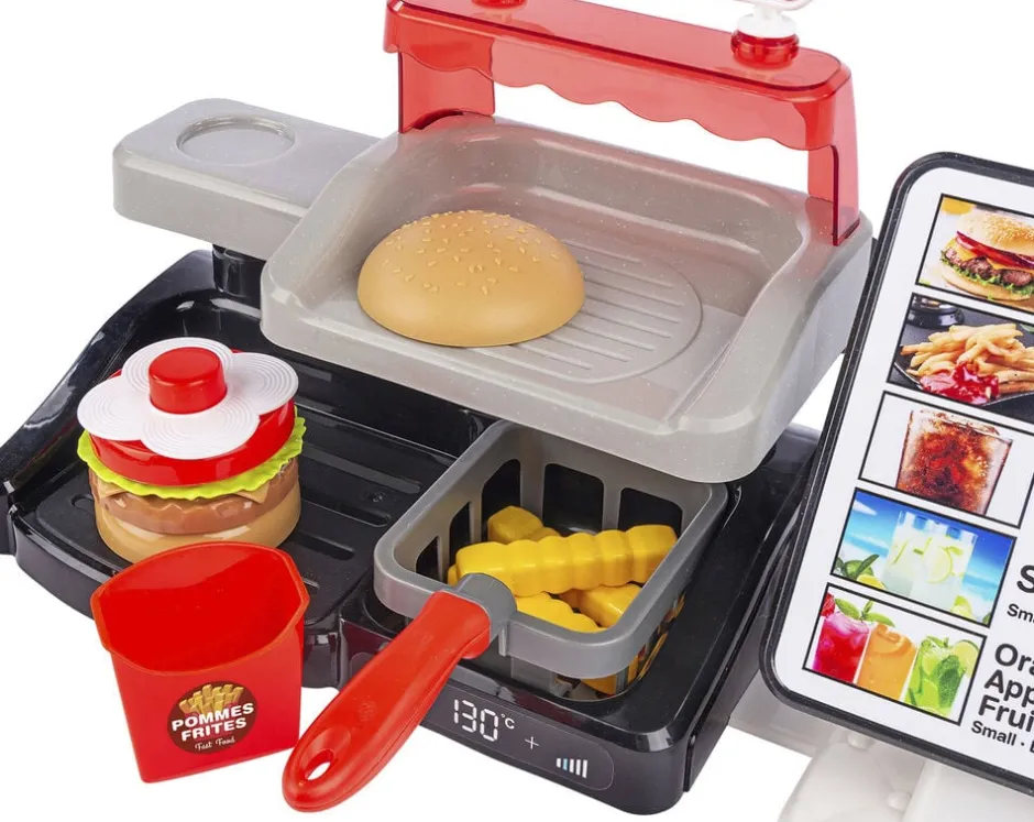 Børn 37658 Legemad & Køkkener>3-2-6 BURGERBARmLYD-TBH