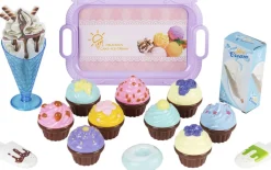 Børn 37658 Legemad & Køkkener>3-2-6 DESSERTSÆT i W/B