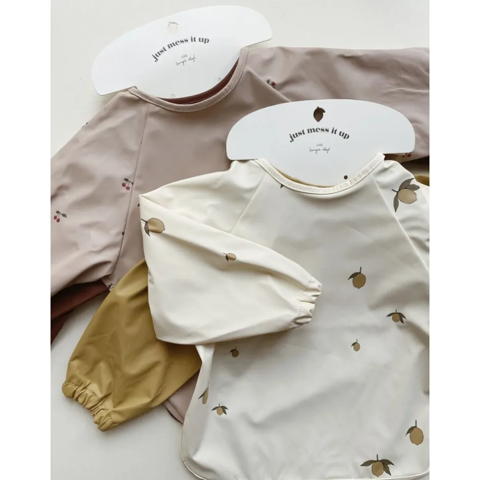 2 PACK DINNER BIB LONG SLEEVE-Konges Sløjd Discount