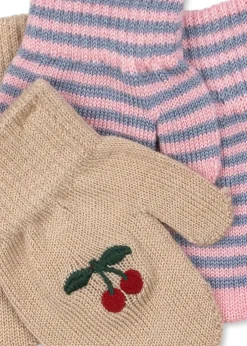 Børn Konges Sløjd Vanter & Luffer>2 PACK FILLA MITTENS