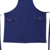 Best 5 Pocket Slim Fit Apron Dark Blue Tekstiler Til Køkkenet