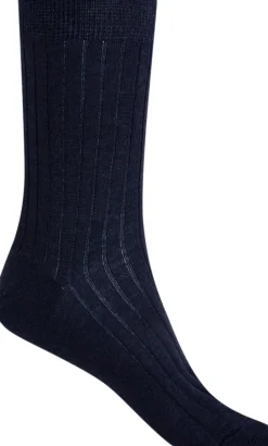 Dame Punto Blanco Uldundertøj|Strømper>100% ribbed wool socks