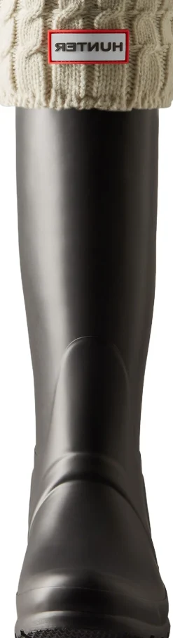 Dame Hunter Gummistøvler>6 STITCH CABLE TALL BOOT SOCK