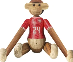 Kay Bojesen Figurer & Skulpturer>Abe x DBU Herre 2024 mini teak/limba