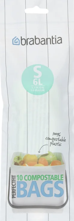 Affaldspose S. 6 ltr. Bio-Brabantia Hot