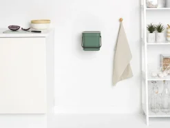 Affaldsspand m/låg sort.kon. 6 ltr.-Brabantia Sale