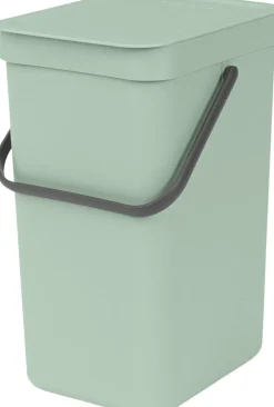 Affaldsspand m/låg sort.kon. 12 ltr-Brabantia Online