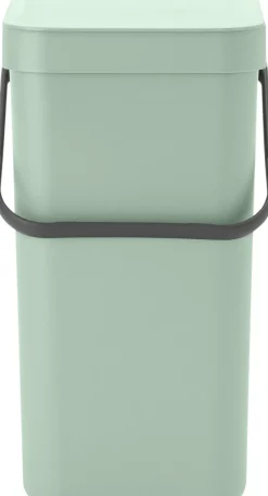 Affaldsspand m/låg sort.kon. 12 ltr-Brabantia Online