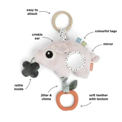 Børn Done by Deer Babylegetøj>Aktivitets- og sanselegetøj Pigee