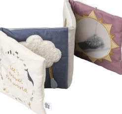 Børn Sebra Babylegetøj>Aktivitetsbog, stof, World of