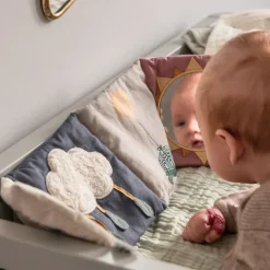 Børn Sebra Babylegetøj>Aktivitetsbog, stof, World of