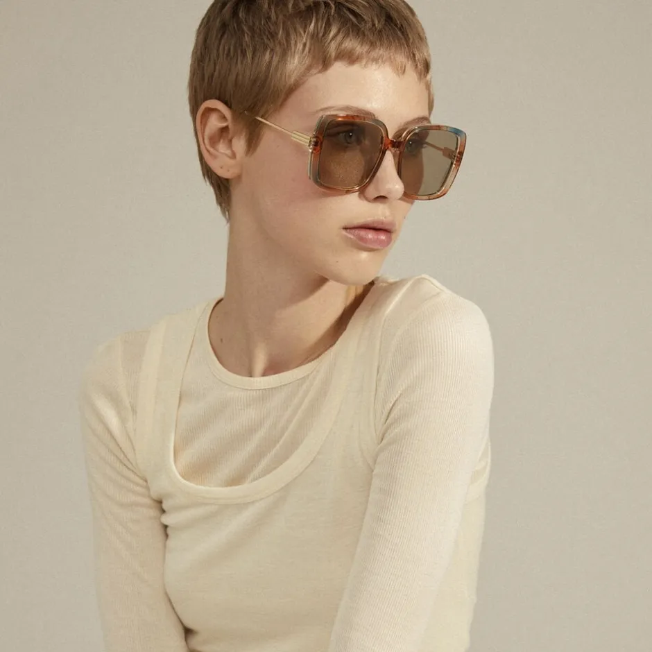 Dame Pilgrim Briller>ALIET sunglasses multi/gold