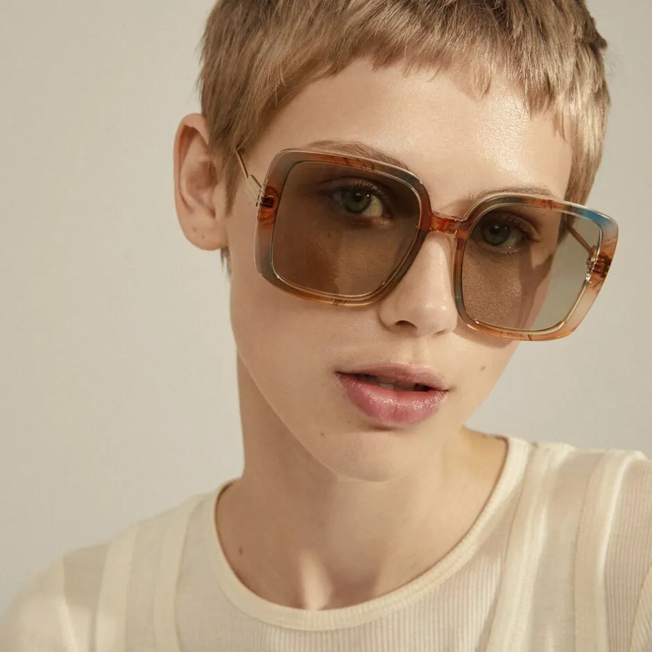 Dame Pilgrim Briller>ALIET sunglasses multi/gold