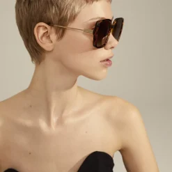 ALIET sunglasses tortoise brown/gold-Pilgrim New