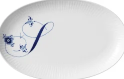 Clearance Alphabet Coll Oval Aiette 23,5cm Tallerkener