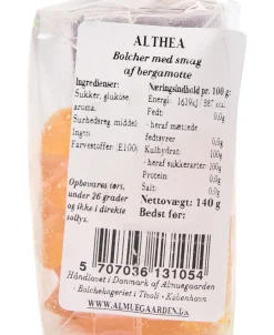 Almuegaarden Bolcher>Althea bolcher med smag af bergamotte