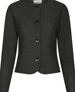 Best Amanda Herringbone Jacket Dame Blazere & Veste