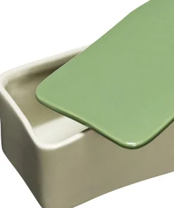 Amare Skrivebordsordner Small Sand/Grøn-Hübsch Discount