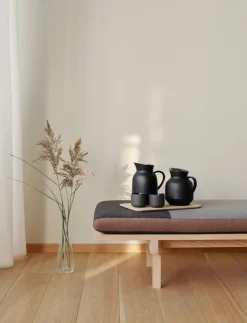 Amphora termokande 1 l, soft black Kaffe & Te