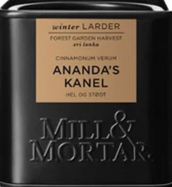 Mill & Mortar Krydderier>Ananda's kanel, hel&stødt