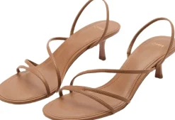 Animal print strap heel sandal-MANGO Best