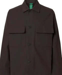 Annarr Skjorter>ANRHARKI PINSTRIPE OVERSHIRT