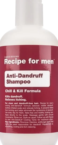 ANTI-DANDRUFF SHAMPOO-Receipe For Men New