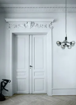 Nuura Pendler>Apiales 9, satin black / smoked black