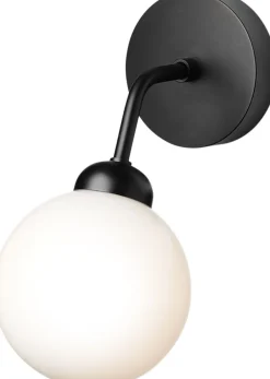 Apiales Wall, satin black / opal-Nuura Outlet