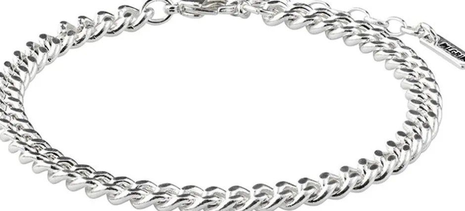 Armbånd, Fuchsia, Sølvbelagt Dame Smykker|Smykker