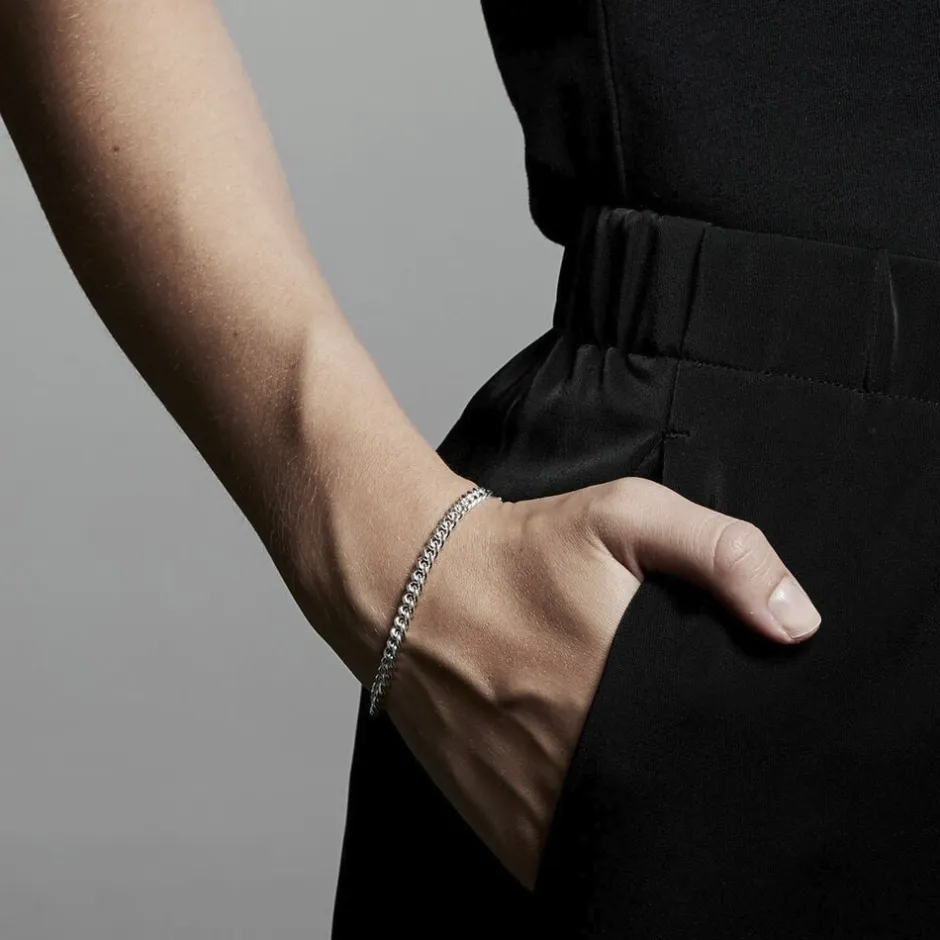 Armbånd, Fuchsia, Sølvbelagt Dame Smykker|Smykker