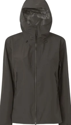 Adventure Shell regnjakke, dame Black-Asivik New