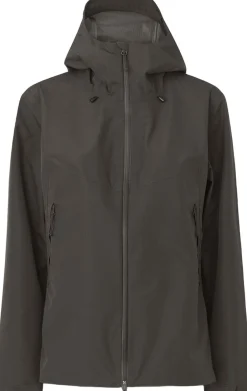 Adventure Shell regnjakke, dame Black-Asivik New