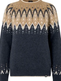 Online W Isefjord Sweater, BlackSand Dame Trøjer & Sweatshirts