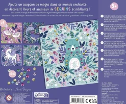 New - Aktivitetssæt - Kunst med pailletter Børn Kreativitet