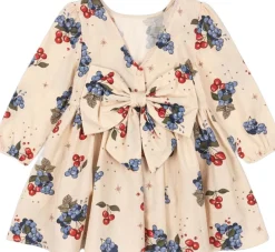 Sale AVI LS BOW DRESS GOTS Børn Kjoler