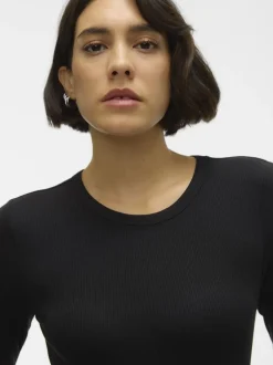 Clearance AWIRWINA LS O-NECK TOP NOOS Dame T-Shirts & Toppe