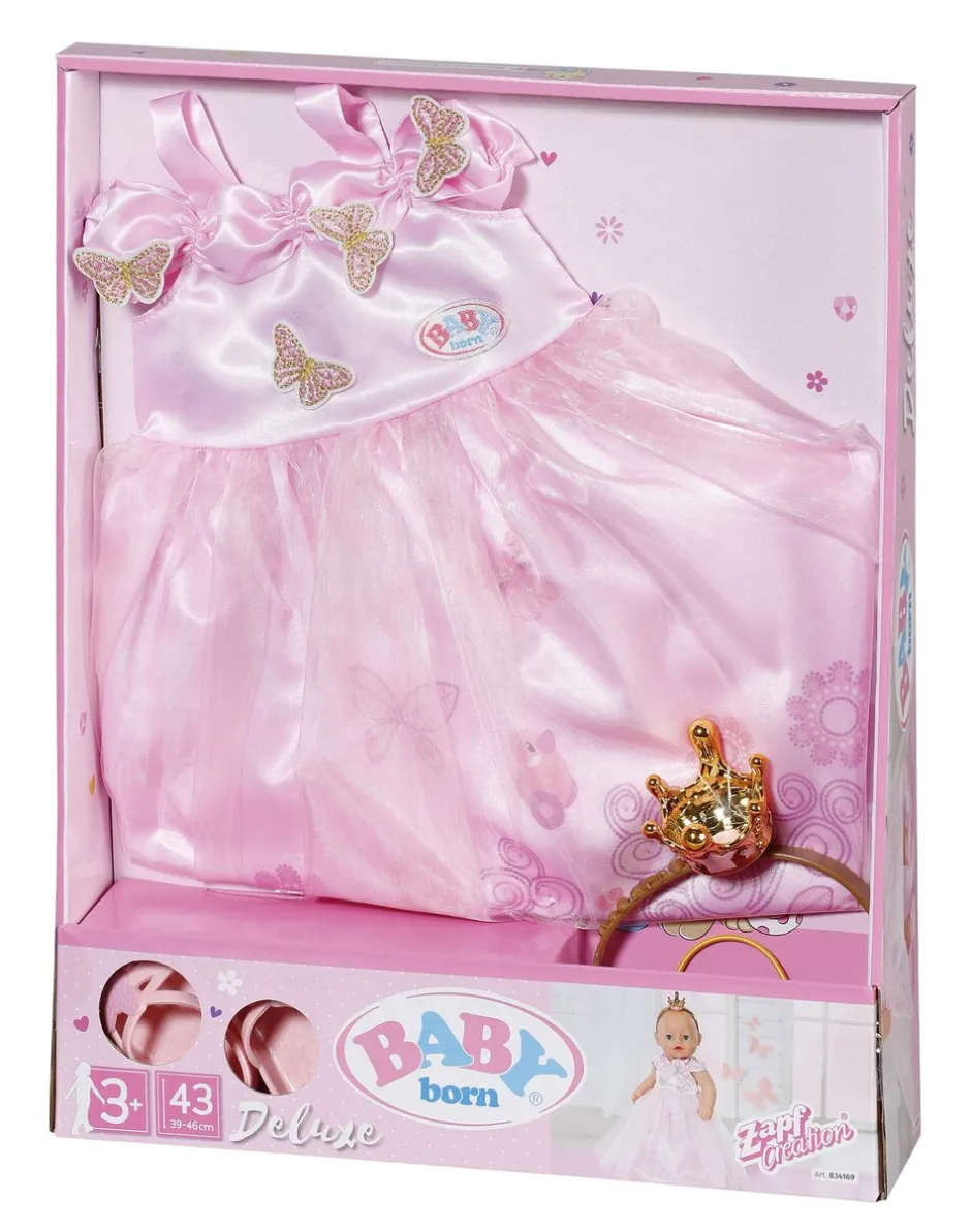 Deluxe 43 cm princesse tøj-BABY born Online