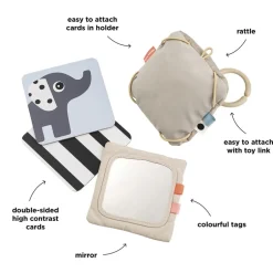 Sale Baby kontrastkortholder Deer friends Børn Babylegetøj