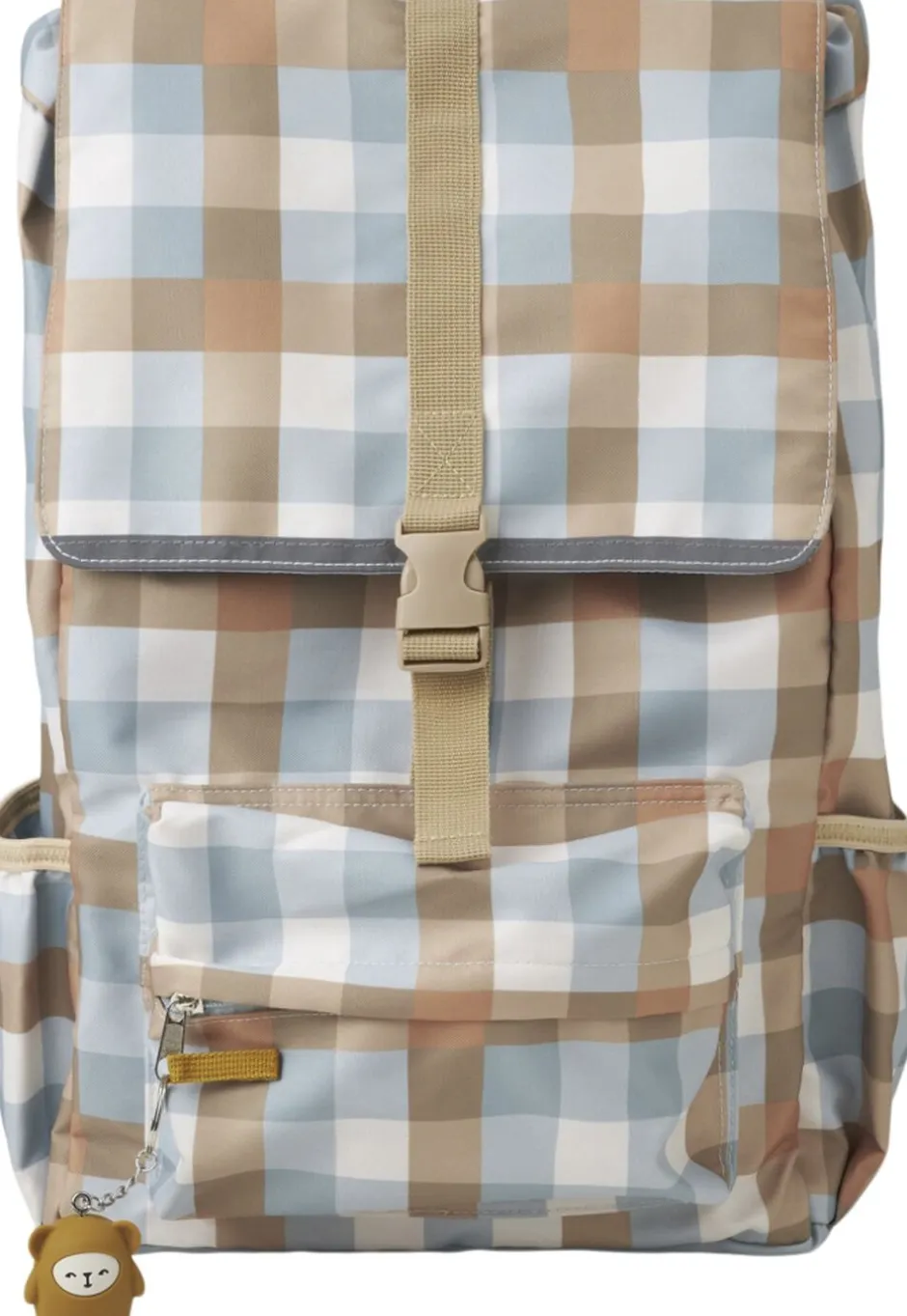 Backpack - Large - Cottage Blue Checks-Fabelab Best