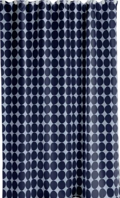 Södahl Badeforhæng>Badeforhæng 180x220 Bubbles Linen blue