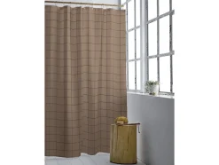 Södahl Badeforhæng>Badeforhæng 180x220 Vista Warm Taupe