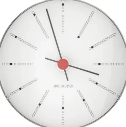 Bankers Vægur, Ø 12 cm-Arne Jacobsen Clocks Online