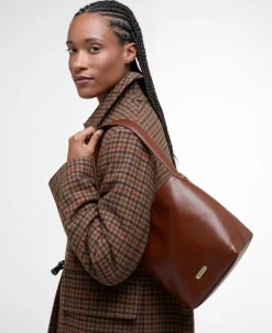 Dame Barbour Skuldertasker>Cedar Leather Bucket Bag