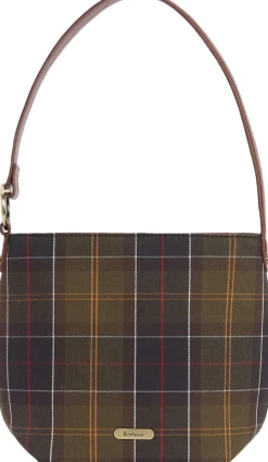 Dame Barbour Skuldertasker>Cedar Tartan Bucket Bag