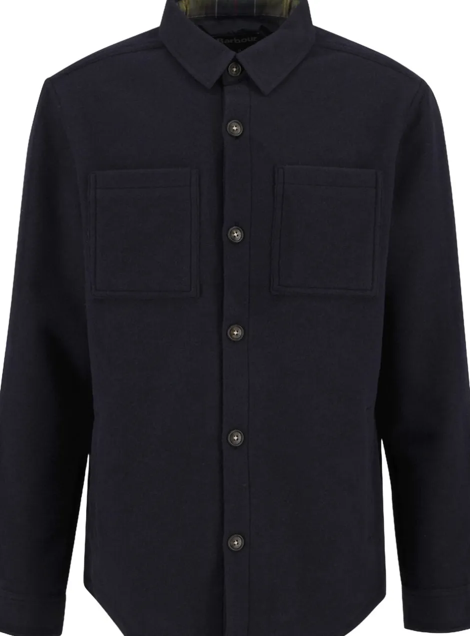 Marlow Tailored Wool Blend Overshirt-Barbour Online