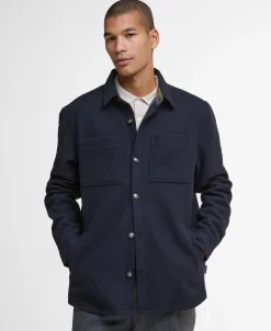 Marlow Tailored Wool Blend Overshirt-Barbour Online