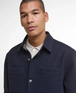Marlow Tailored Wool Blend Overshirt-Barbour Online