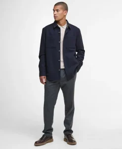 Marlow Tailored Wool Blend Overshirt-Barbour Online
